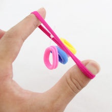40Pcs Colorful Child Hair Holders Cute Rubber Hair Bands Elastics Accessories 3cm Girl Women Charms Tie Gum Headbands