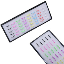 40pcs/box Neon Color Surgical Stainless Steel Fake Piercing Hoop Nose Ring