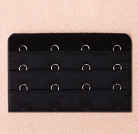 4Pcs Ladies Useful Bra Extenders Strap Extension 4 Hooks 4 Rows Adjustable Belt Buckle Multi Color Available