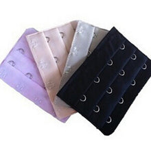 4Pcs Ladies Useful Bra Extenders Strap Extension 4 Hooks 4 Rows Adjustable Belt Buckle Multi Color Available