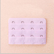 4Pcs Ladies Useful Bra Extenders Strap Extension 4 Hooks 4 Rows Adjustable Belt Buckle Multi Color Available