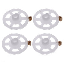 4pcs Original WLtoys V686-11 V686-08 Gear Wheel with 4pcs Copper Gear Set for JJRCWLtoys V686G RC FPV Quadcopter Parts