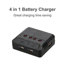 4pcs Original JJRC 37V 400mAh 30C Lipo Battery with 4 in 1 Battery Charger for JJRC H31 GoolRC T6 RC Quadcopter