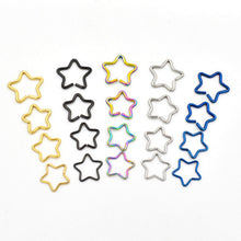 5 Colors s Punk Ear Cuff Wrap Five Pointed Star Clip On Earring Non Piercing Jewelry