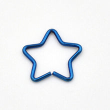 5 Colors s Punk Ear Cuff Wrap Five Pointed Star Clip On Earring Non Piercing Jewelry