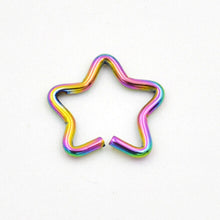 5 Colors s Punk Ear Cuff Wrap Five Pointed Star Clip On Earring Non Piercing Jewelry