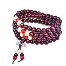 5 Colors 6mm 108 Prayer Bead Mala Multi-layer Bracelet Women Men Sandalwood Buddhist Buddha Meditation Bracelets