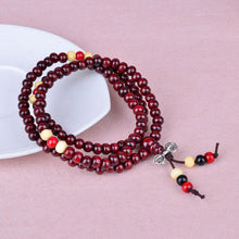 5 Colors 6mm 108 Prayer Bead Mala Multi-layer Bracelet Women Men Sandalwood Buddhist Buddha Meditation Bracelets