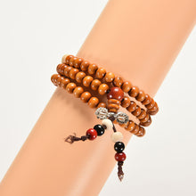5 Colors 6mm 108 Prayer Bead Mala Multi-layer Bracelet Women Men Sandalwood Buddhist Buddha Meditation Bracelets