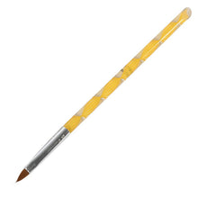5 Pieces Acrylic Nail Art UV Gel Carving Pen Brush Liquid Powder DIY No.4 6 8 10 12 Nail Tools Sets