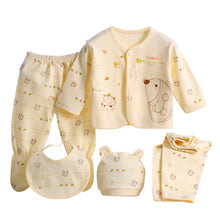 5 Pieces/set Newborn Baby Clothing Set Brand Baby Boy/Girl Clothes 100% Cotton Cartoon Underwear 0-3M