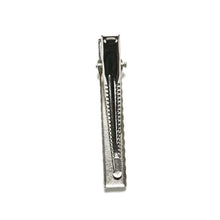 50Pcs Silver Flat Metal Single Prong Alligator Hair Clips Barrette For Bows DIY Accessories Hairpins