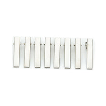 50Pcs Silver Flat Metal Single Prong Alligator Hair Clips Barrette For Bows DIY Accessories Hairpins