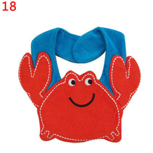 56 Kinds Kids Baby Bibs Animals Cotton Saliva Towel Waterproof Infant Lunch Bib