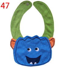 56 Patterns Kids Baby Bibs Animals Waterproof Cotton Saliva Towel Infant Lunch Bib