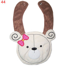 56 Patterns Kids Baby Bibs Animals Waterproof Cotton Saliva Towel Infant Lunch Bib
