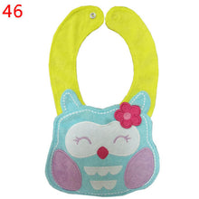 56 Patterns Kids Baby Bibs Animals Waterproof Cotton Saliva Towel Infant Lunch Bib