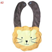 56 Patterns Kids Baby Bibs Animals Waterproof Cotton Saliva Towel Infant Lunch Bib