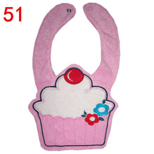 56 Patterns Kids Baby Bibs Animals Waterproof Cotton Saliva Towel Infant Lunch Bib