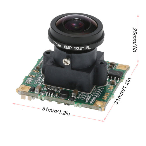 5MP FPV Camera with 360 Degree Fish-eye 17mm Lens NTSC Format for QAV250 Camera Drone FPV RC Quadcopter Aerial Pography Part