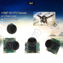 5MP FPV Camera with 360 Degree Fish-eye 17mm Lens NTSC Format for QAV250 Camera Drone FPV RC Quadcopter Aerial Pography Part