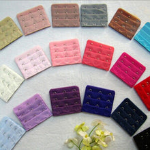 5PCS Bra Extender Strap Extension 3 Hooks Candy Color Intimates Replacement Bra Extender For Women