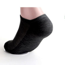 5Pairs  Solid Men's Casual Ankle Socks Mesh Breathable Thin Boat Socks For Man Black White Grey Colors