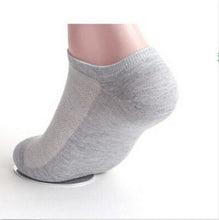 5Pairs  Solid Men's Casual Ankle Socks Mesh Breathable Thin Boat Socks For Man Black White Grey Colors
