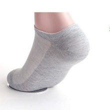 5Pairs  Solid Men's Casual Ankle Socks Mesh Breathable Thin Boat Socks For Man Black White Grey Colors