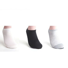 5Pairs  Solid Men's Casual Ankle Socks Mesh Breathable Thin Boat Socks For Man Black White Grey Colors