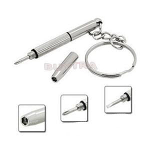 5Pcs Hand Tools 3in1 Sunglass Watch Eyeglass Screwdriver Repair Kit With keychain Tools