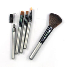 5pcs Makeup Blush Eyeshadow Leopard Brushes Lipstic Cosmetic Make Up Brush Set Tool New