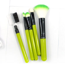 5pcs Makeup Blush Eyeshadow Leopard Brushes Lipstic Cosmetic Make Up Brush Set Tool New