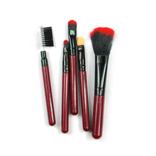 5pcs Makeup Blush Eyeshadow Leopard Brushes Lipstic Cosmetic Make Up Brush Set Tool New