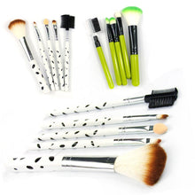 5pcs Makeup Blush Eyeshadow Leopard Brushes Lipstic Cosmetic Make Up Brush Set Tool New