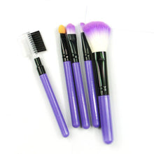 5pcs Makeup Blush Eyeshadow Leopard Brushes Lipstic Cosmetic Make Up Brush Set Tool New