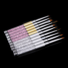 5Pcs Nail Brush Set Nail Art UV Gel Salon Pen Nail Art Design Pen Set Painting Dotting Brush Kit Tool