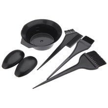 5Pcs Styling Hairdressing Brushes Bowl Comb Earmuff Professional Salon Hair Color Dye Tint Tools Set Styling Accessories