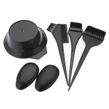 5Pcs Styling Hairdressing Brushes Bowl Comb Earmuff Professional Salon Hair Color Dye Tint Tools Set Styling Accessories