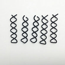 5Pcs Spiral Spin Screw Bobby Pin Hair Clip Twist Barrette Black Hairpins Hair Band Accessories