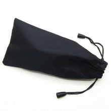 5pcs Special Fashion Black 17*8cm Microfiber Bags Glasses Bag For Sunglasses Mobile Phone Digital Charger