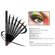 12 Colors Eyeshadow Eyeliner Pen Highlights Natural Long Lasting Waterproof Eye Shadow Pencil For Ladies Cosmetic Makeup Set