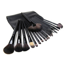 (24pcss ) Pro Makeup Brush Foundation Eye Shadows Lipsticks Powder Make Up Brushes Tools + PU Bag pincel maquiagem