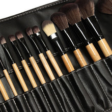 (24pcss ) Pro Makeup Brush Foundation Eye Shadows Lipsticks Powder Make Up Brushes Tools + PU Bag pincel maquiagem