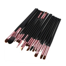 MAANGE 20pcs Makeup Brushes Set Powder Foundation Eyeshadow Eyeliner Lip Brush Tool + Sponge Beush S1