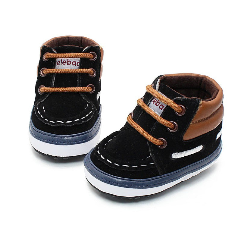 born Baby Crib Shoes First Walkers Kids Boys Girls Soft Sole Prewalker Toddler Infants Walk Shoes