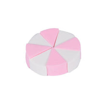 4pc White and Pink Makeup Soft Sponge Blender Blending Powder Smooth Puff Flawless Beauty