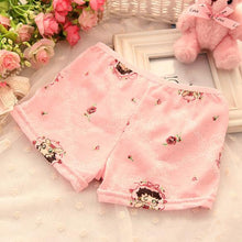 Boy Girls Kids Cotton Cartoon Flower Pajama Underwear Underpant Boxers Short Pants