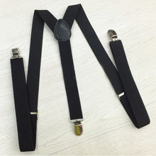 Boys Girls Kid Children Clip on Y Back Elastic Suspenders Slim Adjustable Braces Tirantes