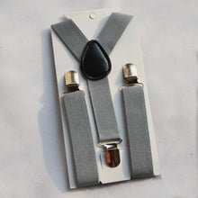 Boys Girls Kid Children Clip on Y Back Elastic Suspenders Slim Adjustable Braces Tirantes